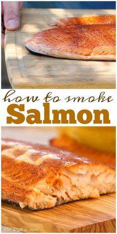 How to smoke salmon at home! This smoked salmon recipe is the best one you will ever try, even our kids gobble it up when it's done! #smoked #smoke #fish #salmon via @thetypicalmom Smoked Salmon Recipe, Best Smoked Salmon, Smoked Salmon Recipes, Pellet Grill Recipes, Traeger Recipes, Smoked Fish, Smoker Recipes