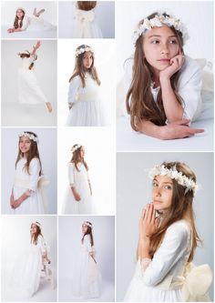 Sesion de fotos de niña con el traje de primera comunion en el estudio - elestudiodeblanca.com - Fotografo de Comunion - #primeracomunion, #comuniones2018, #comunion, #niños, #ceremonia, #modainfantil, #vestidoscomunion, #fotografia, #fotografiacomunion, #comuniones, #firstcommunion, #fotografiainfantil Christmas Family Photos, Studio Photoshoot, Holy Communion, First Communion, Children Photography, Studio Photography