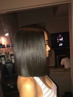 Follow ✨. @trυυвeaυтyѕ for more ρoρρin pins❕ Straight Bob Hairstyles, Bob Cut Wigs, Straight Bob, Hair Styles 2017, Long Black Hair, Hair Life, Love Hair, Gorgeous Hair