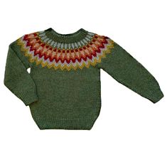 Inspired by folk knitwear, this baby alpaca sweater offers a timeless style with gorgeous colour combinations. Earthy and modern, intricate patterns and vibrant colours make up the extra cozy yoke of this cute kids' top. A perfectly comfy pullover, it is a versatile essential for any stylish unisex kids' wardrobe. This sweater also makes a perfect gift for newborns, babies, and kids. This style fits true to size. Miou’s handmade designer kids’ clothing is hand knit in Peru by artisans paid a fai Unisex Wardrobe, Designer Kids, Kids Wardrobe, Alpaca Sweater, Designer Kids Clothes, Fair Isle Sweater, Colour Combinations, Baby Alpaca, Alpaca Wool