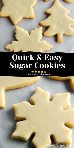 cut out sugar cookies with maple leaves on top