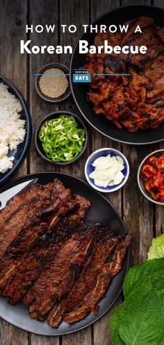 how to throw a korean bbq barbecue with the help of an expert chef from scratch