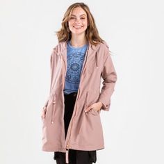 Brand New With Tags Never Worn Francesca’s Long Anorak Jacket In Mauve Pink With Rose Gold Hardware Details. Sold Out Online. Perfect For Layering, Stylish And Feminine Details. Retails For $54. Casual Pink Parka For Outdoor, Spring Windbreaker For Cold Weather With Pockets, Casual Spring Utility Jacket For Cold Weather, Fall Utility Windbreaker, Spring Utility Jacket For Cold Weather With Pockets, Spring Parka With Pockets For Cold Weather, Anorak Jacket, Mauve Pink, Rose Gold Hardware