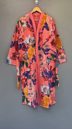 This Womens Robes item by shrimahadevcreation has 278 favorites from Etsy shoppers. Ships from India. Listed on Dec 9, 2022 Quilted Kimono, Silk Tank Dress, Kantha Fabric, Gown Vintage, Kantha Jacket, Beautiful Owl, Floral Jacket, Long Kimono, Night Wear