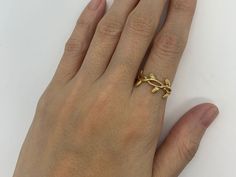 Gold Vine ring made of Gold Vermeil: 18k Gold over Solid 925 Sterling Silver ☞ made to last. Matching Ring - Please ask me Matching Earrings - Please ask me Details: • Gold Vine Ring • Dimensions: Band Width 3mm, Thickness 1mm • 18k Gold Vermeil SKU TE-074 Vine Ring, Matching Ring, Bohemian Rings, Leaf Ring, Bar Pendant, Solid Gold Jewelry, Matching Rings, Vintage Band, Solid 925 Sterling Silver