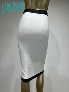 SPECIFICATIONS Material: nylon Material: Spandex Style: High Street Elasticity: High Strecth Fabric Type: Knitted Waistline: Natural Factors Pattern Type: Patchwork Fit Type: Slim Fit Silhouette: Pencil Dresses Length: Above Knee, Mini Decoration: Bandage Gender: WOMEN Color: Black,Beige,White,Hot Pink Size: XS S M L Length: 60CM modname=ckeditor Elegant High Waist White Pencil Skirt, Elegant White High-waist Pencil Skirt, White Fitted High Waist Mini Skirt, White Stretch Mini Skirt For Club, Chic White Bottoms For Club, White High Waist Pleated Skirt, White Bottoms For Club Wear, Chic White High Stretch Bottoms, Fitted White Skirt For Night Out