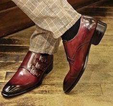 Burgundy Dress Shoes, Formal Shoe, Monk Shoes, Shoes Formal, Leather Formal Shoes, Suede Leather Shoes, Dress Leather, High Ankle Boots, Leather Wedding