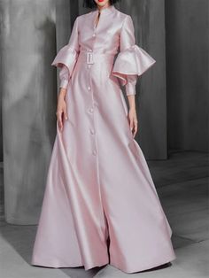 A-Line Reformation Amante Elegant Prom Formal Evening Dress High Neck Long Sleeve Floor Length Satin with Sash / Ribbon Buttons Ruffles 2022 8944938 2023 – $159.99 Mark Bumgarner, Cheap Prom Dresses Online, Shoes Dresses, Prom Dresses Elegant, Evening Dresses Online, Cheap Evening Dresses, Dress Wedding Guest, Prom Dresses Online, A Line Prom Dresses