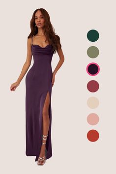 Dark Purple Satin Prom Dress, Wine Purple Prom Dress, Dark Purple Formal Dress Long, Floor Length Wedding Guest Dress, Prom Dresses Dark Purple, Dark Purple Satin Dress, Corset Wedding Guest Dress, Dark Purple Silk Dress, Purple Dress Formal Classy