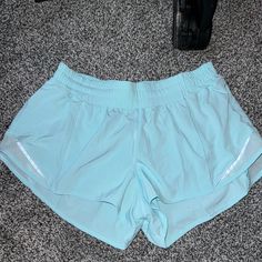 Lululemon Shorts Never Worn Blue Glow 10 Light Blue Lululemon Shorts, Lululemon Poshmark, Lulu Clothes, Lululemon Clothes, Blue Lululemon Shorts, Preppy Lululemon, 2024 List, Lululemon Shirts, Preppy Shorts