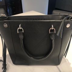 Calvin Klein Handbag With Removable Shoulder Strap! Perfect Condition, Brand New Never Used. Modern Calvin Klein Bags With Detachable Strap, Calvin Klein Satchel With Adjustable Strap, Versatile Shoulder Bag With Branded Hardware For Everyday, Modern Calvin Klein Black Bag, Modern Black Calvin Klein Bag, Calvin Klein Top Handle Bag With Removable Pouch, Calvin Klein Bags With Adjustable Strap, Calvin Klein Shoulder Bag With Adjustable Strap For Shopping, Calvin Klein Black Rectangular Bag