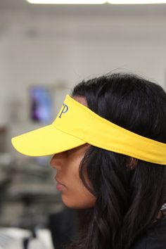 With unique designs you won't find anywhere else, our caps are the quality type that are designed with a thicker woven fabric. Not those flimsy weak ones that lose shape. Premium inner soft sweatband. 100% stitched embroidered design. Curved brim. Dry clean only. Comes in: Velcroback. Perfect for those SOPHISTICATED ladies who know the joys of hitting a round of golf, the feel of a freshly cut putting green and aspires for that hole-in-one. Trendy Yellow Visor Baseball Cap, Casual One-size Visor Cap, Trendy Yellow Baseball Cap With Visor, Adjustable Visor For Streetwear, Trendy Visor Hat With Embroidered Logo, Adjustable Trucker Hat With Embroidered Logo And Visor, Sporty Adjustable Yellow Baseball Cap, Trendy Adjustable Brimmed Visor, Sporty Visor Baseball Cap