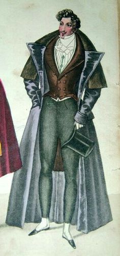 19s Fashion, 19th Century Men, 1820s Fashion, 1830s Fashion, Romantic Era, Historical Costume, Well Dressed Men, Fashion Plates, Costume Outfits