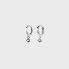 Elevate your style with our new gemstone round charm earrings. Create the perfect stack with our charm hoop collection. Precious Gemstones, Charm Earrings, Aquamarine, Blue Sapphire, The Cutest, Natural Gemstones, Elevate Your Style, Sapphire, Your Style