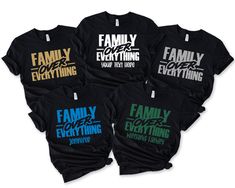 Custom Family Over Everything Shirt, Family Reunion Shirts, Making Memories Together T-shirt, Ain't No Family Like The One I Got Sweatshirt * Please review all size charts displayed in the product images. The sizing chart includes the measurements of one side of the shirt, not the circumference. * Sizing might differ 1" (+-) from brand to brand. We recommend you to size up of you're between two sizes. * We're working with different shirt brands based on the color/size availability. All shirts we Cute Family Shirt Ideas, Family T-shirts, Family Reunion T Shirt Ideas, Black Family Reunion Shirts, Family Reunion Shirts Designs Ideas, Family Tee Shirts Ideas, Family Tshirt Ideas Matching Shirts, Family Tshirt Ideas, Family Reunion Shirts Ideas