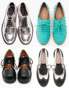 Play Closet, Women Oxfords, Office Heels, All About Shoes, Women Oxford Shoes, Green Rose, Shoe Closet, Sandal Fashion, Shoe Lover