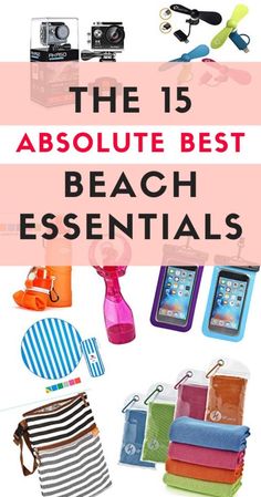 the 15 best beach essentials