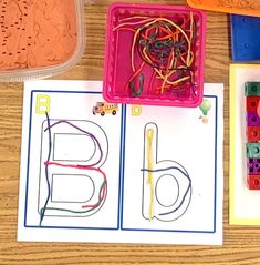 15+ (Mostly) FREE Hands-On Alphabet Letter Building Ideas! Hidden Alphabet, Letter Building, Camping Preschool, Abc Preschool, Focus Wall, Phonics Practice, Letter Of The Week, Drawing Letters