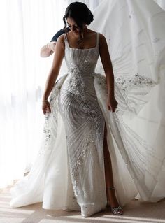 13 Couture Wedding Dress Designers You Will Love! Fashion Forward Wedding, Custom Bridal Dress, Couture Wedding Dress, Wedding Dress Designers, Unique Wedding Gowns, 30 Fashion, Two Piece Gown, Bridal Prep, Wedding Reception Dress