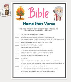 the bible name that verse worksheet