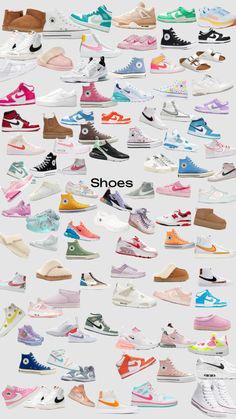 Nike Shoes Women Preppy, Shoes For Teen Girls, Cute Birthday Ideas