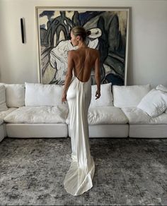 Backless Dress Aesthetic, Dress Aesthetic, Monaco, Dress To Impress, Long Dress, Bali, Backless Dress, Vanilla