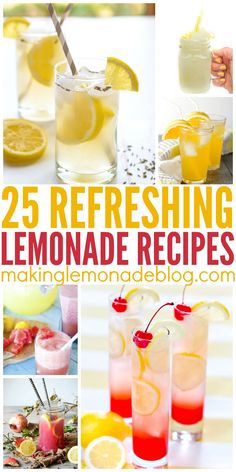 25 refreshing lemonade recipes to make this summer