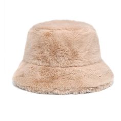 Trendy Winter Hats With Faux Fur Lining, Trendy Mini Bucket Hat For Winter, Trendy Winter Mini Bucket Hat, Adjustable Cap With Faux Fur Lining, Trendy Pink Bucket Hat For Winter, Pink Brimmed Bucket Hat For Winter, Trendy Winter Bucket Hat With Flat Brim, Cute Winter Hat With Short Brim, Trendy Adjustable Mini Hats For Winter