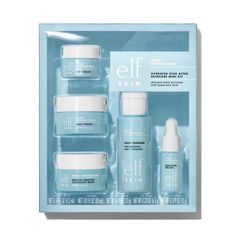 What is it? This skincare kit has all of your favorite Holy Hydration necessities in convenient travel sizes. The Hydrated Ever After Skincare Minis include a Holy Hydration! Daily Cleanser, Holy Hydration! Makeup Melting Cleansing Balm, Hydrating Booster Drops, Holy Hydration! Face Cream and Eye CreamWhy we love?Travel-friendly -- take it wherever you go!A complete hydration regimen perfect for on-the-goLeaves skin feeling clean, soft and nourished.Infused with skin-loving ingredients such as h Skincare Kits, Skincare Kit, Moisturizing Toner, Skincare Regimen, Skin Care Kit, Cleansing Balm, Skin Cleanser Products, Skincare Set, Skin Cream