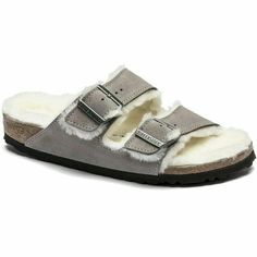 BIRKENSTOCK FOOTWEAR Roderer Shoe Center Two Strap Sandals, Birkenstock Women, Fabric Shoes, Beach Casual, Rubber Shoes, Womens Mules, Fashion Weeks, Birkenstock Arizona, Suede Sandals