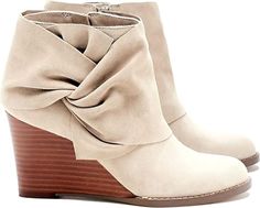 These western wedge heel booties features stacked wedged high heel, closed pointed toe, bowtie side decoration, with black, beige, coffee 3 colors that can be paired with most outfits. Colors: Beige,Brown,Camel,Light Brown,Nude,Pink,Coffee,Navy,Black,Dark Gray Ankle Heels Boots, Winter Dress Shoes, Womens Wedge Boots, Autumn Shoes Women, Ankle Heels, Bow Knot, Winter Dress, Heels Boots, Sole Society