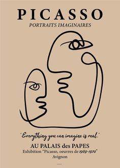 the cover of picasso portraits magnifies, featuring an image of two faces