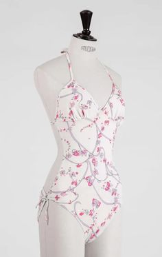 EMILIO PUCCI 1970s White Pink Signature Butterfly Print One-Piece Swimsuit For Sale at 1stDibs | is pucci black, pucci one piece Vintage Fitted Halter Neck Swimwear, Retro Fitted Printed Swimwear, Retro Fitted Halter Neck Swimwear, Retro Halter Neck Fitted Swimwear, Retro Halter Neck Tankini For Swimming, Retro Floral Print Swimwear For Summer, Retro Floral Print Swimwear For Pool, Retro One-piece Swimwear For Vacation, Retro Printed Swimwear For Beach Season