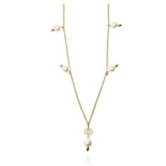 This necklase is featuring faux-pearl embellishments, an interlocking GG logoCrystal embellishmentsGold plated hardwareDelicate chainClasp fastening.Composition: Crystal, Glass, Gold Plated MetalMade in Italy Elegant Metal Chain Necklace With Logo Charm, Elegant Formal Chain Necklace With Logo Charm, Elegant Yellow Gold Necklace With Logo Charm, Elegant Formal Necklace With Logo Charm, Luxury Pearl Pendant Chain Necklace, Luxury Metal Chain Necklace With Pearl Chain, Luxury Pearl Chain Metal Necklace, Luxury Pearl Necklace With Metal Chain, Luxury Metal Pearl Chain Necklace