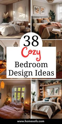 #girlsroom #bedroomideas #dormdecor #bohobedroom #bohochic #homedecortips Bedroom For 23 Year Old Woman, Bedroom With No Curtains, Comfortable Master Bedrooms Decor, Small Bedroom Ideas Cozy Relaxing, Cozy Home Interior Bedroom, Cozy Big Bedroom Ideas, Relaxing Guest Room Ideas, Cozy Earthy Bedroom Simple