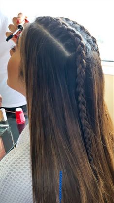 Hairstyle Examples, Easy Hairstyles For Thick Hair, Hairstyles For Layered Hair, Front Hair Styles, Hair Up Styles, Easy Hairstyles For Long Hair