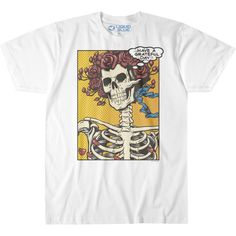 PRICES MAY VARY. Officially licensed grateful dead merchandise High quality screen-print Taped shoulders for strength and comfort. Heavy weight cotton for long lasting wear Printed in the USA Grateful Dead Dancing Bears, Printed Tape, Dancing Bears, Concert Tshirts, Grateful Dead, Baby Shirts, Classic Man, White T, 30 Day