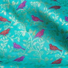 Introducing the Chidiya Banarasi Silk Collection, a celebration of elegance and tradition in the world of Indian textiles. Crafted with meticulous attention to detail, each piece in this collection showcases the timeless beauty of Banarasi silk adorned with intricate Chidiya (bird) motifs. Drawing inspiration from nature's grace, the Chidiya Banarasi Silk Collection offers a stunning array of sarees, dupattas, and garments, reflecting the rich heritage of Varanasi's weaving tradition. Immerse yo Handloom Brocade Traditional Wear For Diwali, Diwali Traditional Brocade Wear With Handloom Details, Festive Handloom Brocade Saree, Festive Handloom Brocade Traditional Wear, Festive Brocade Traditional Wear With Handloom, Unstitched Handloom Brocade Traditional Wear, Unstitched Brocade Traditional Wear Handloom, Brocade Dupatta With Weaving Work, Traditional Brocade Saree With Weaving Work