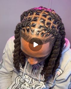 Loc Updo Styles For Men, Styling Dreads For Men, Braids For Dreads Men, Dreads Styles For Men Long, Hairstyles Dreads Men, Men’s Dread Styles, Double Barrel Loc Style, Dread Style For Men, Updo Dreadlock Styles For Men