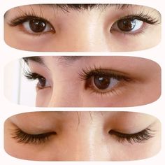 M Curl Eyelash Extensions, Korean Eyelash Extensions Styles, Eyelash Extensions Styles For Asian Eyes, B Curl Eyelash Extensions, Eyelash Extensions Asian Eyes, Monolid Eyelash Extensions, Monolid Lash Extensions, Lash Extensions Asian Eyes, Asian Lash Extensions