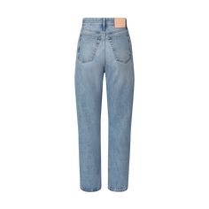 LOUIS VUITTON® - Straight-cut Carpenter Jeans - Blue Straight Cut Jeans, Louis Vuitton Official, Carpenter Jeans, Cut Jeans, Straight Cut, Women Collection, Latest Design, Work Wear, Ready To Wear