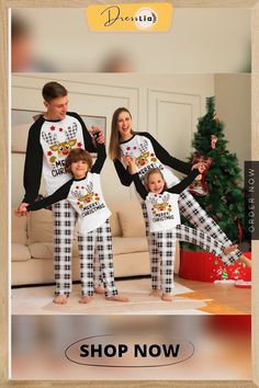 Family Matching Outfits Christmas Clothes Home Suit Matching Outfits Christmas, Christmas Clothes, Family Matching Outfits, Matching Family Outfits, Family Matching, Matching Outfits, 1 Million, Christmas Outfit, Christmas