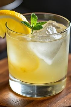 A refreshing Vodka Lemon cocktail made with vodka and fresh lemon juice. This easy cocktail recipe is perfect for summer gatherings and casual nights in, focusing on sour cocktail enjoyment. Lemon Cocktail Recipes, Vodka Lemon, Simple Cocktail, Lemon Cocktail