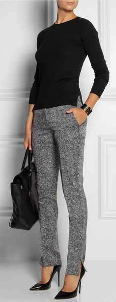 Winter Work Outfit Ideas Chic Work Outfit, Mode Casual, Professional Attire, Business Outfit, Work Wardrobe, Business Attire, Business Casual Outfits, Work Attire, Business Outfits