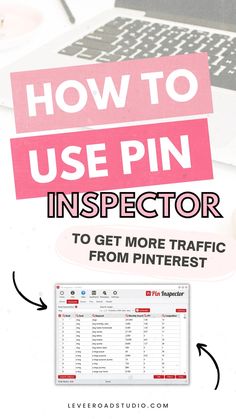 how to use pin in the inspjector for more traffic from pinterest