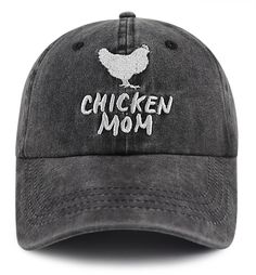 PRICES MAY VARY. Chicken Gifts for Women: Chicken Mom Hat, This Farmers Baseball Cap is A Fun Gift Hat Embroidered With Different Interesting Patterns And Texts, Suitable Chicken Gifts For Chicken Lovers, Chicken Lady, Grandparents, Parents, Mom, Husband, Wife, Friends, Colleagues, Bosses, Neighbors, Farm Lovers. This is The Perfect Funny Farm Hen Hat For Any Chicken Loving Farming Mama, Mom, Mother, You Know That Loves Hens, Roosters, Chooks, Chickens. This Farmer Hat Is Perfect For Wearing To Birthday Chicken, Chicken Hats, Farm Fashion, Mother Hen, Mom Hat, Chicken Mom, Chicken Gifts, How To Wash Hats, Mom Hats