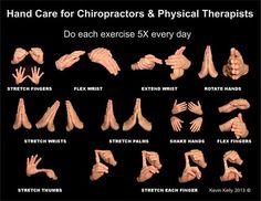 Finger Stretches, Hand Therapy, Massage Therapist, Hand Care