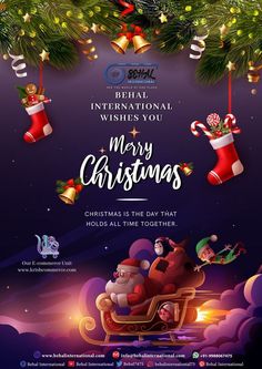 the international wishes you merry christmas poster