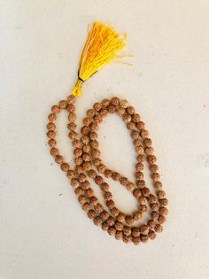 Rudraksha mala necklace, 108 prayer beads 6 mm mala, Meditation mala, Yoga mala, Organic mala Indone Brown Bohemian Mala For Puja, Spiritual Brown Mala For Festivals, Brown Mala For Healing And Festivals, Spiritual Brown Mala For Healing, Brown Spiritual Mala For Festivals, Traditional Brown Mala For Meditation, Traditional Brown Mala For Rituals, Spiritual Mala With 8mm Beads For Rituals, Traditional Brown Beads For Meditation