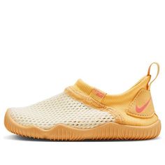 (TD) Nike Aqua Sock 360 Shoes 'Solar Yellow White' 943759-100 Sporty Running Shoes For Summer Outdoor Activities, Functional Breathable Mesh Sneakers For Summer, Sporty Outdoor Running Shoes For Summer, Sporty Outdoor Summer Running Shoes, White Non-slip Running Shoes For Outdoor, Outdoor White Non-slip Running Shoes, Breathable Summer Running Shoes For Outdoor, Summer Outdoor Slip-on Sneakers With Rubber Sole, Summer Outdoor Slip-on Sneakers